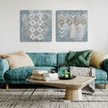 HANGING WALL ART SET/2
