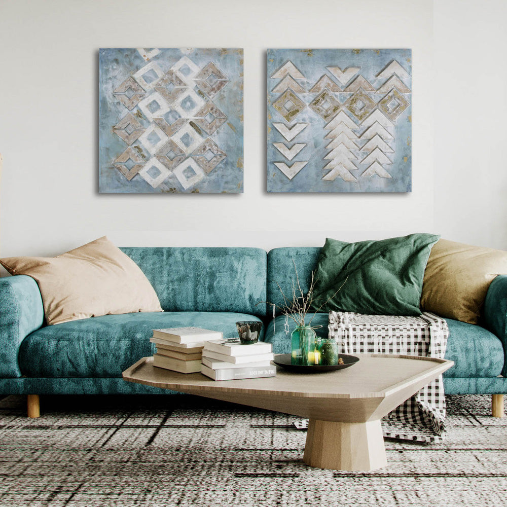 HANGING WALL ART SET/2